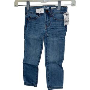 OshKosh Bgosh Super Skinny Blue Jeans 2T Cotton & Polyester